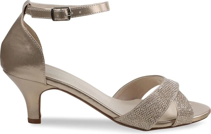 Clementine Kitten Heel Ankle Strap Sandal - Image 10