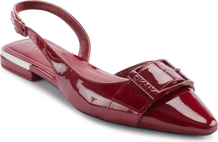 Clemma Pointed Toe Slingback Flat