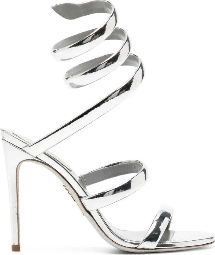 Cleo 100mm leather sandals