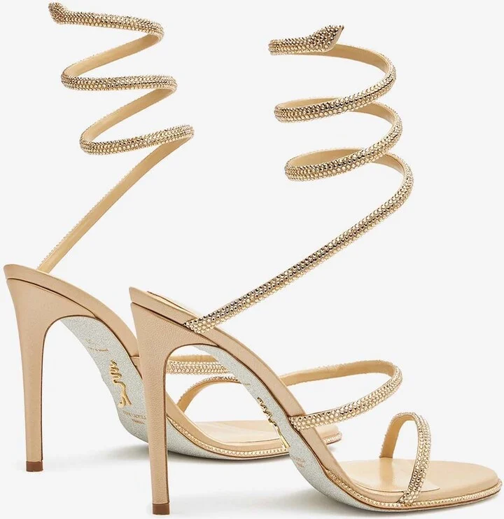 Cleo 105 Crystal-Embellished Sandals - Image 2