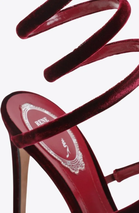 Cleo 105 Velvet Sandals - Image 3