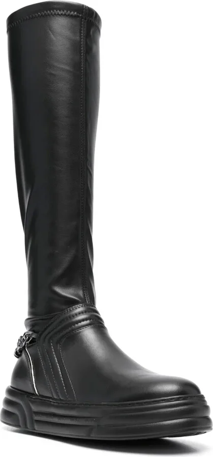 Cleo 35mm chain-link boots - Image 2