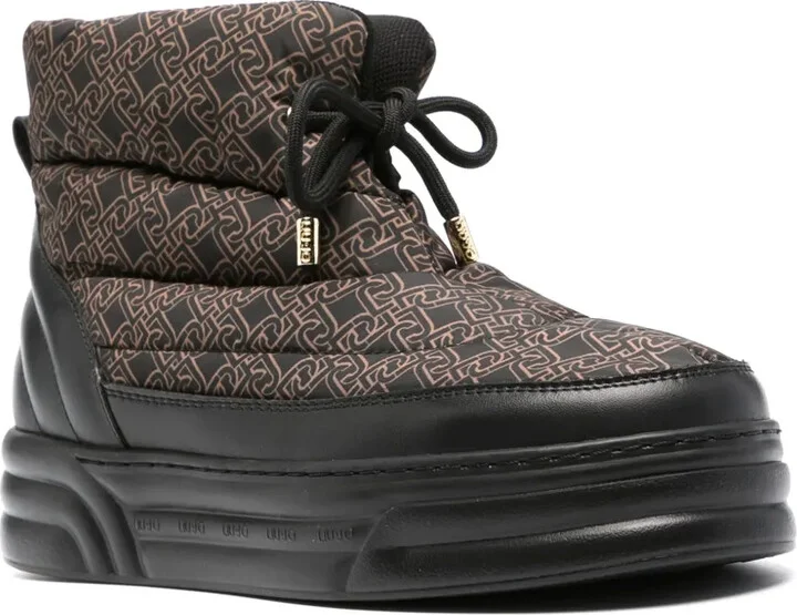 Cleo 50mm padded flatform boots - Image 2