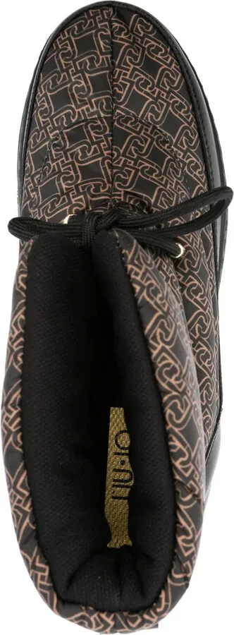 Cleo 50mm padded flatform boots - Image 4