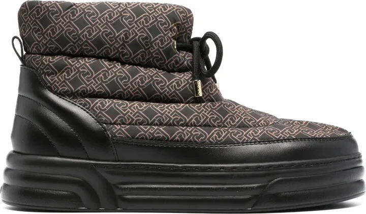 Cleo 50mm padded flatform boots