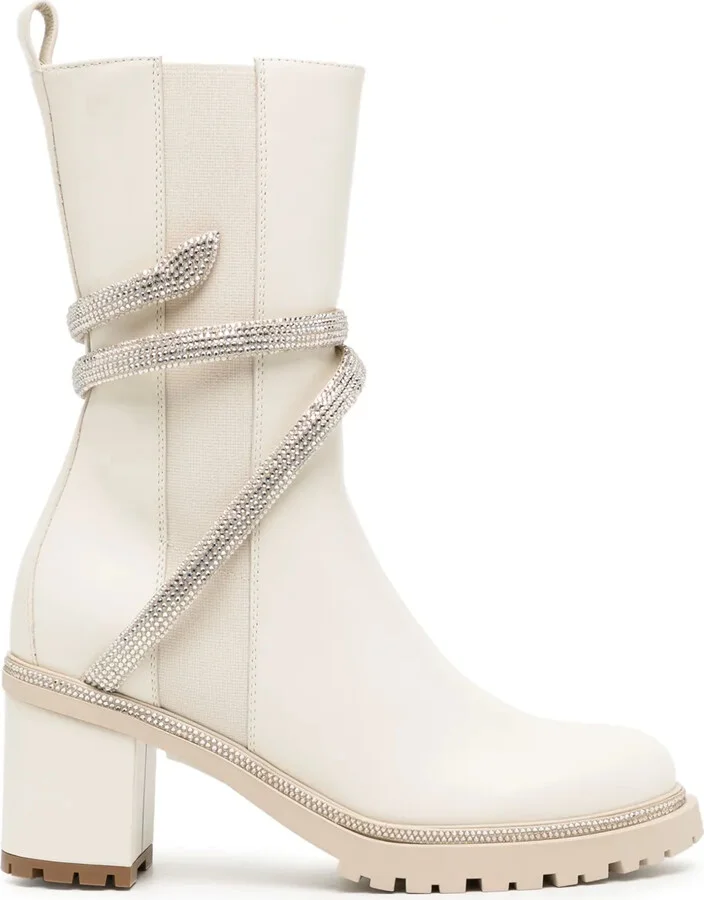 Cleo 65mm leather boots
