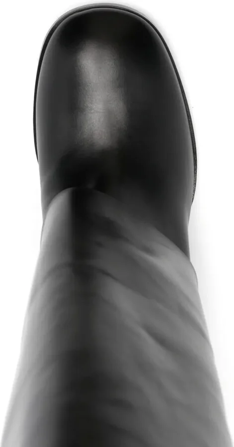 Cleo 70mm buckled leather boots - Image 4