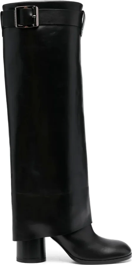 Cleo 70mm buckled leather boots
