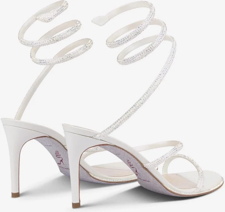 Cleo 80 Crystal-Embellished Sandals - Image 2