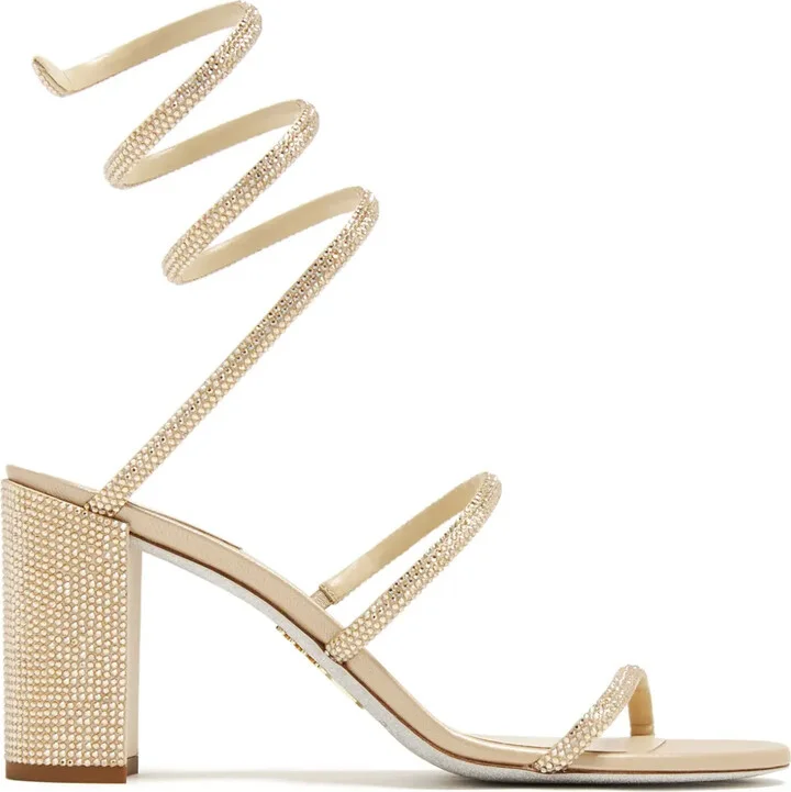 Cleo 80mm crystal-embellished sandals