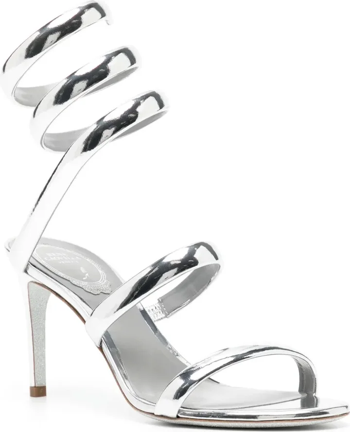 Cleo 90mm leather sandals - Image 2
