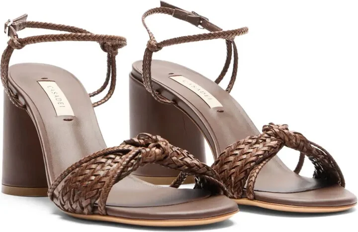 Cleo braided-strap heeled sandals - Image 2