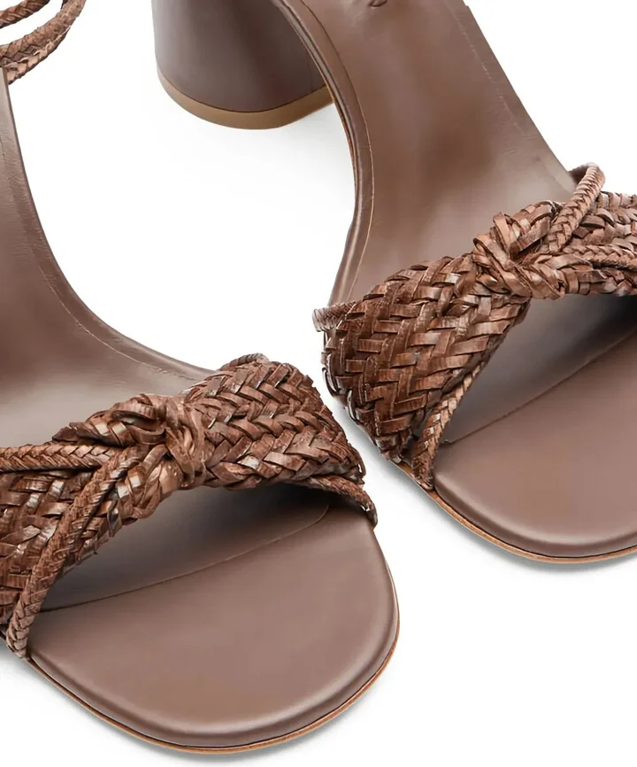 Cleo braided-strap heeled sandals - Image 3