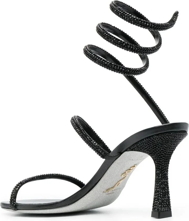 Cleo crystal 85mm sandals - Image 3