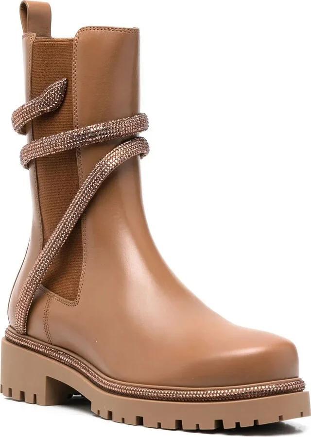 Cleo crystal-embellished Chelsea boots - Image 2