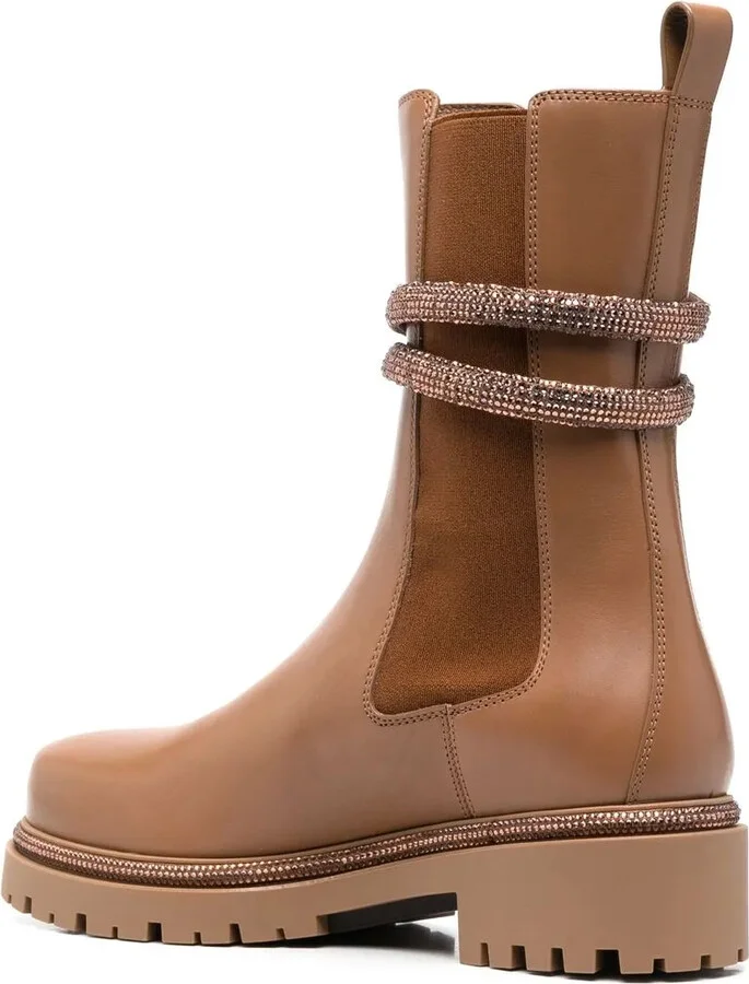Cleo crystal-embellished Chelsea boots - Image 3