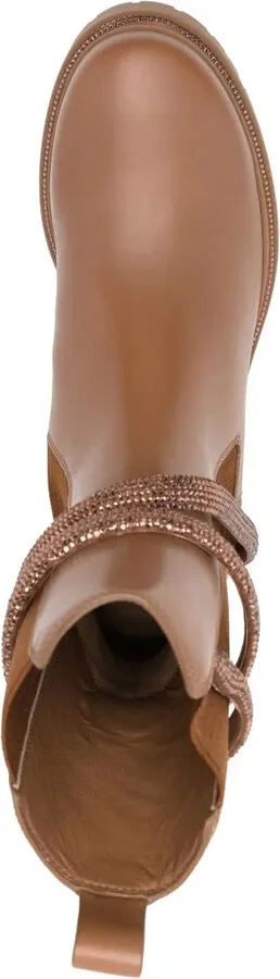 Cleo crystal-embellished Chelsea boots - Image 4