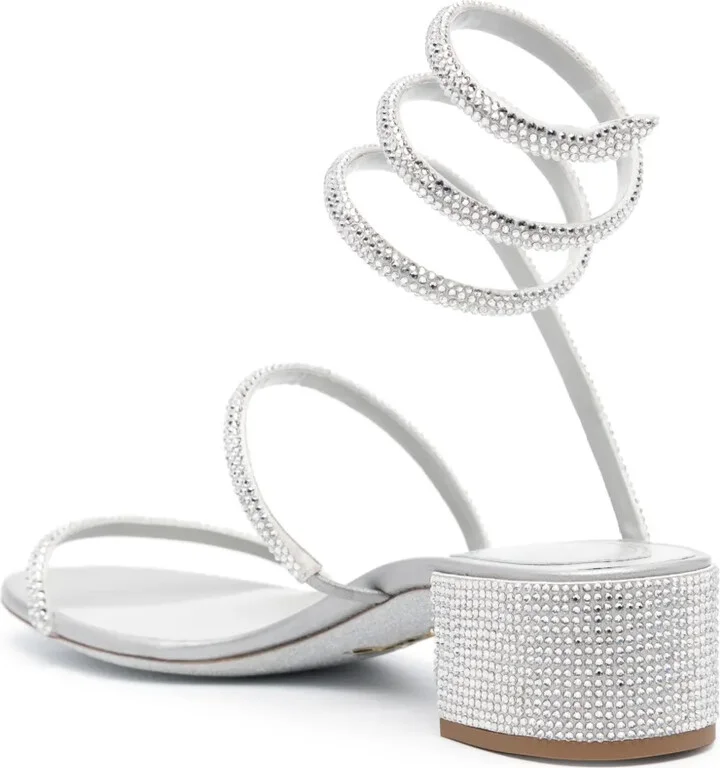 Cleo crystal-embellished sandals - Image 3