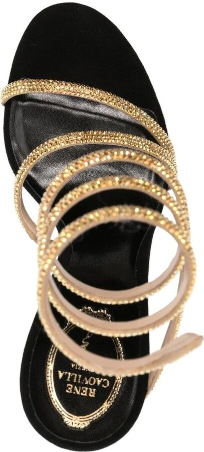 Cleo Crystal-Embellished Sandals - Image 4