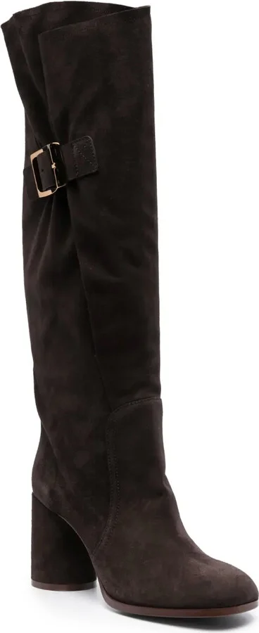 Cleo Kate 85mm suede boots - Image 2