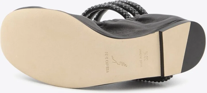 Cleo Leather Ballet Flats - Image 3