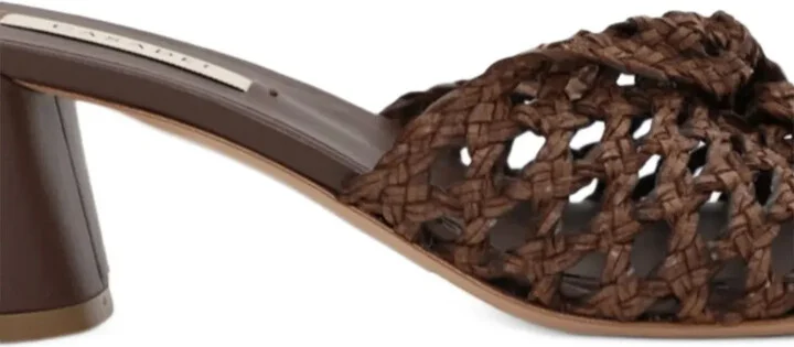 Cleo Lovers Versilia/Florence woven block-heel sandals - Image 2