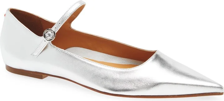 Cleo Pointed Toe Mary Jane Flat