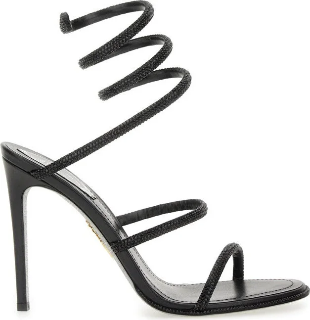 "Cleo" Sandal With Crystals