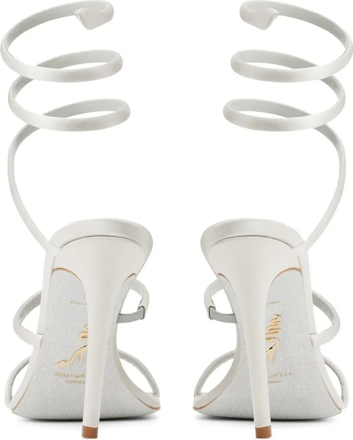 Cleo satin sandals - Image 3