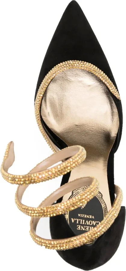 Cleo wraparound leather pumps - Image 4
