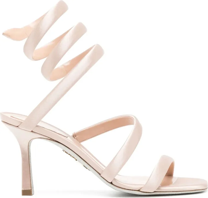 Cleopatra satin sandals