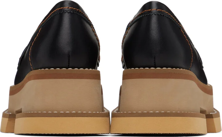 Clergerie Black Banel Loafers - Image 2