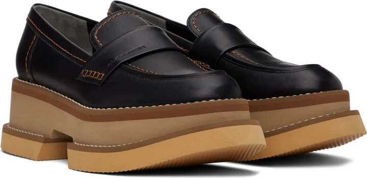 Clergerie Black Banel Loafers - Image 4