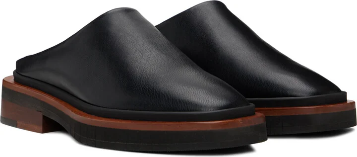 Clergerie Black Bosco Slip-On Loafers - Image 4