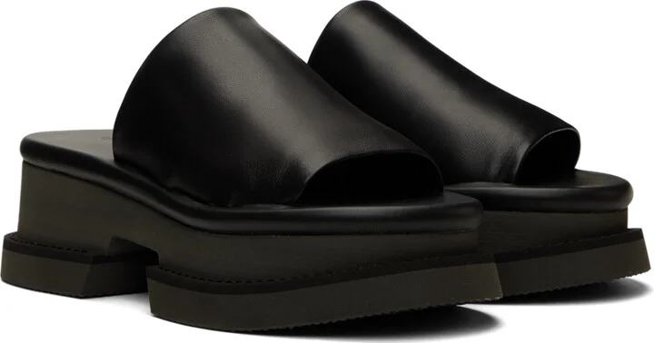 Clergerie Black Faith Sandals - Image 4