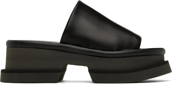 Clergerie Black Faith Sandals