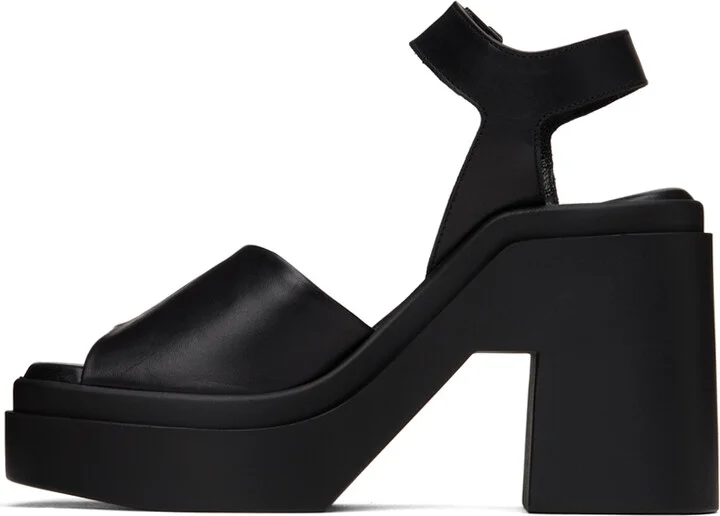 Clergerie Black Nelio Heeled Sandals - Image 3