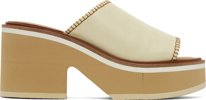 Clergerie Off-White Cessy Heeled Sandals