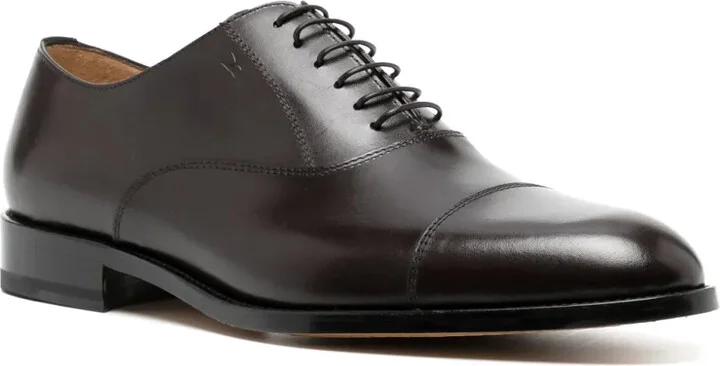 Cleveland panelled leather oxford shoes - Image 2