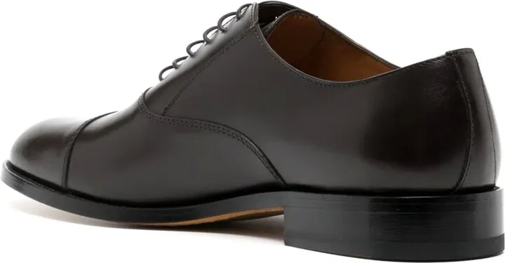 Cleveland panelled leather oxford shoes - Image 3