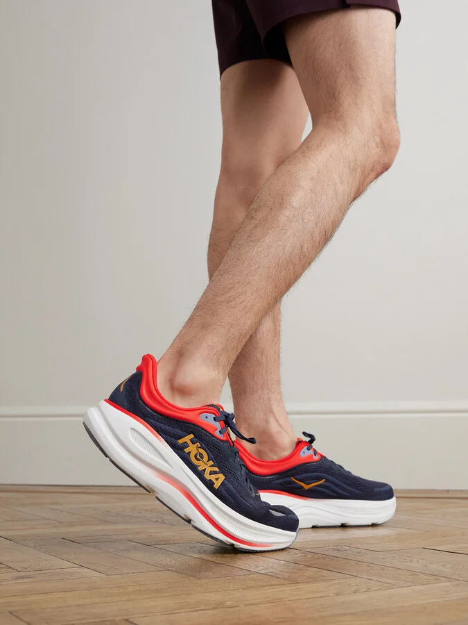 Clifton 10 Rubber-Trimmed Jacquard Running Sneakers - Image 2