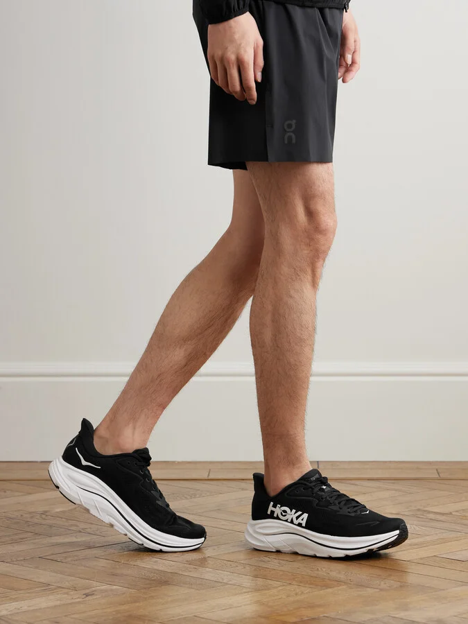 Clifton 10 Rubber-Trimmed Jacquard Running Sneakers - Image 2