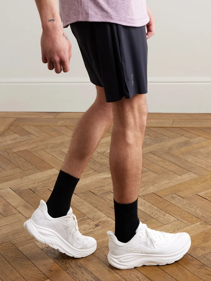 Clifton 10 Rubber-Trimmed Jacquard Running Sneakers - Image 2