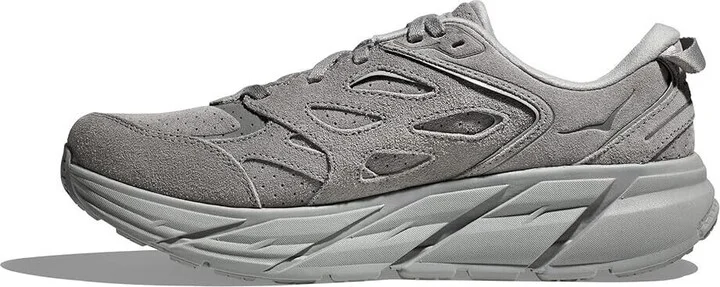 Clifton L Suede 1122571-LLTN Men's US 10 Gray Running Shoes TF6120