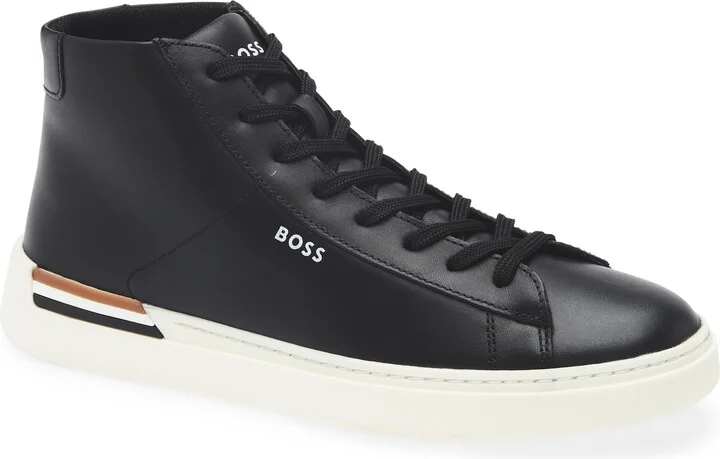 Clint High Top Leather Sneaker