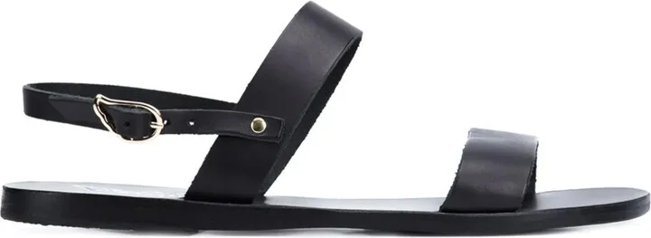 Clio leather sandals