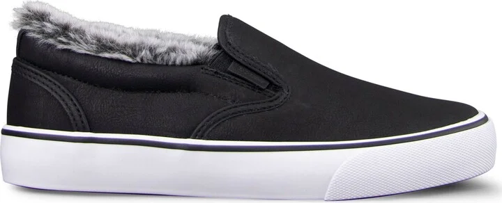Clipper Faux Fur Slip-On Sneaker - Image 4