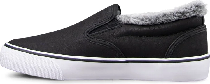 Clipper Faux Fur Slip-On Sneaker - Image 8
