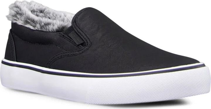 Clipper Faux Fur Slip-On Sneaker