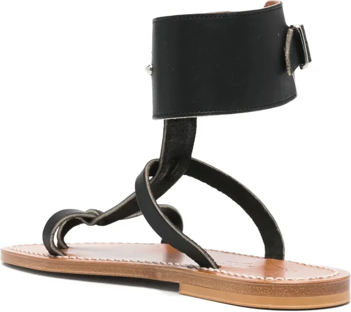 Clipper leather sandals - Image 3